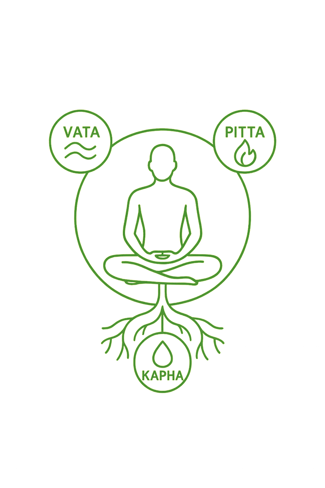 Ayurvedic Diet Illustration